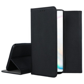 Кожен калъф тефтер и стойка Magnetic FLEXI Book Style за Samsung Galaxy Note 10 Plus N975F черен 